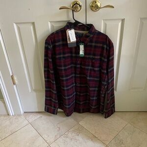Men’s Jachs New York middleweight plaid flannel shirt